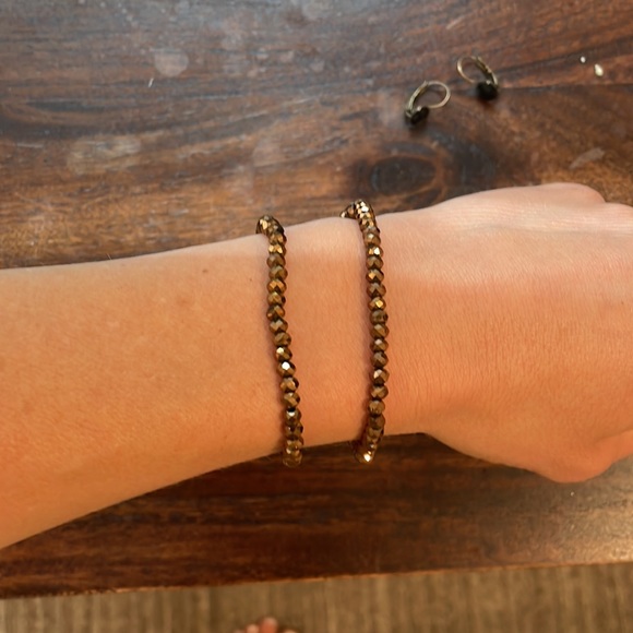 Beaded bracelets- bronze - Picture 3 of 3